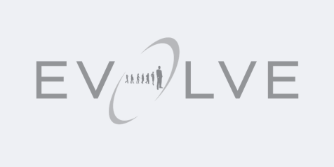 Grayscale Evolve Mentoring logo